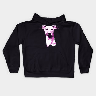 Pink Whippet Kids Hoodie